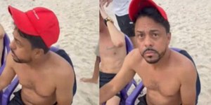 Chefão do Comando Vermelho é preso enquanto curtia praia