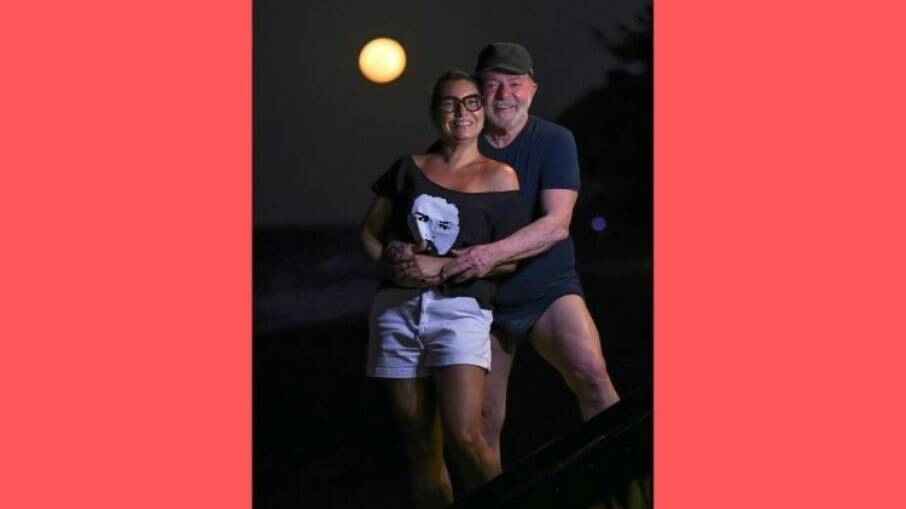 Noiva de Lula posou com ex-presidente