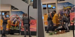 Vídeo: homem saca espada e é detido no aeroporto de Viracopos