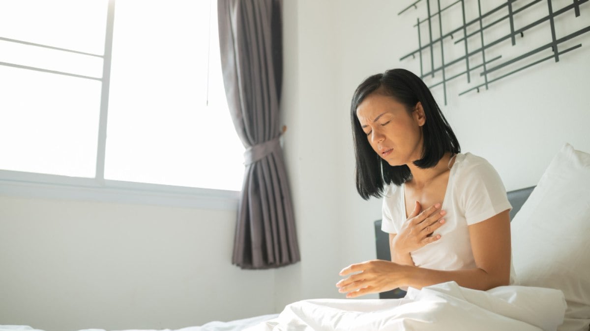 Um dos sintomas de infarto é a dor no peito