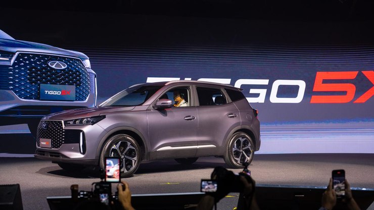 CAOA Chery apresenta Tiggo 5x 2027 e mostra novos modelos