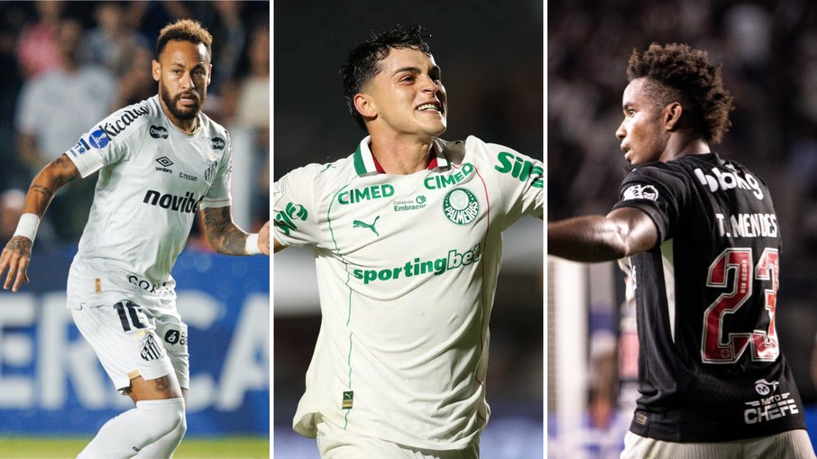 Santos, Palmeiras e Vasco entram em campo como mandantes na ida das oitavas da Copa do Brasil
