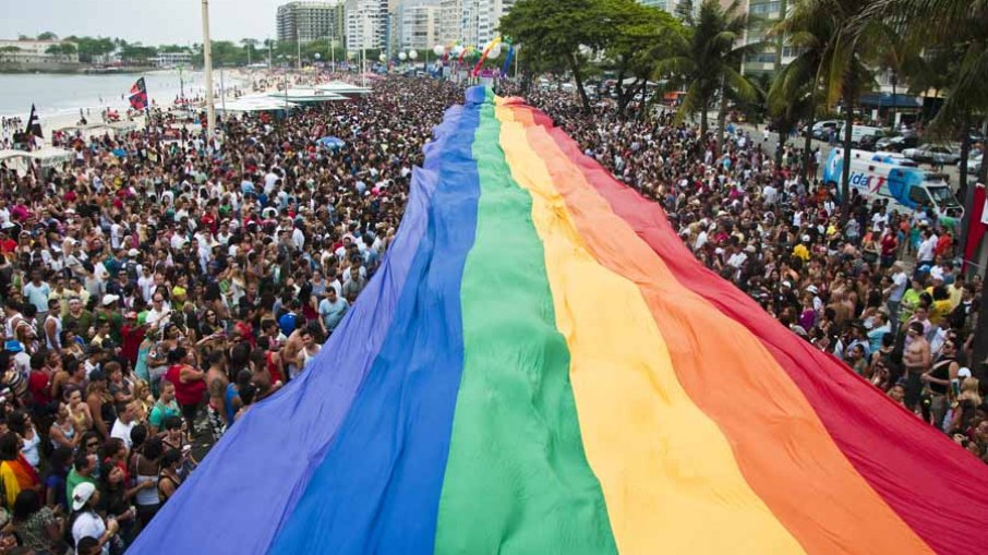 Parada LGBTQIA+ no Rio de Janeiro 