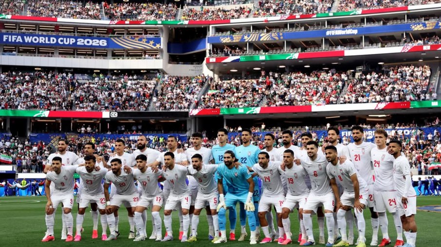 Todos os jogadores da delegação iraniana