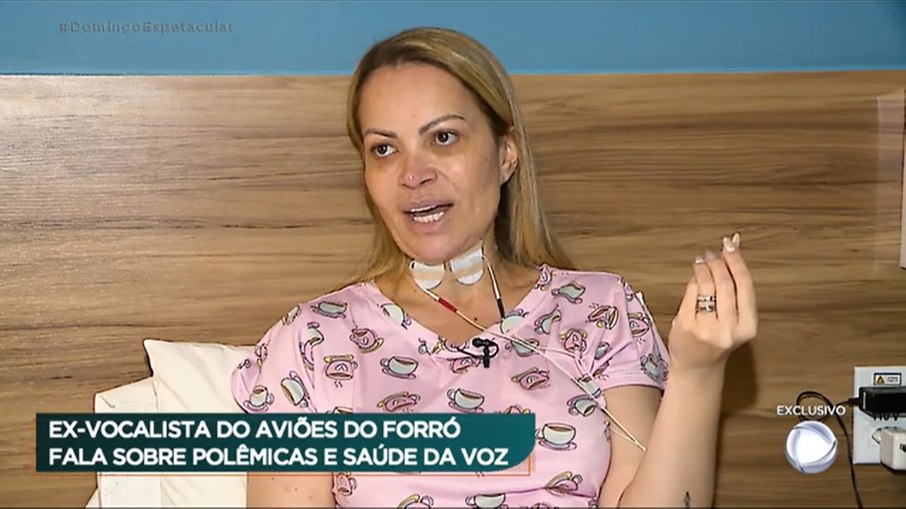 Solange Almeida revelou em entrevista ao Domingo Espetacular que quase perdeu a capacidade de cantar após vício em cigarro eletrônico