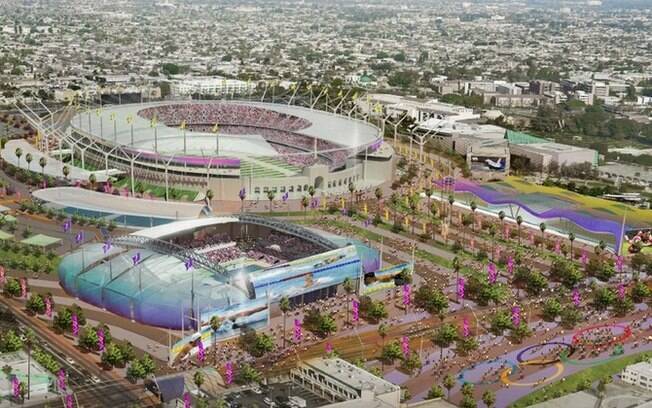 Projeto da cidade de Los Angeles para os Jogos de 2024