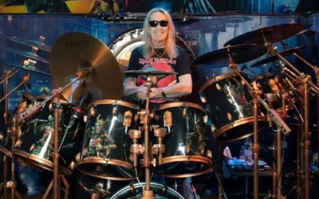 No Brasil, baterista do Iron Maiden anuncia aposentadoria de turnês