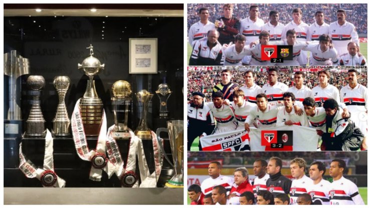 São Paulo provoca Palmeiras: venha conhecer nossa sala de troféus