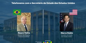 Mauro Vieira e Marco Rubio retomam diálogo entre países