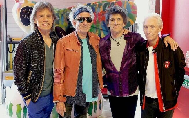 Rolling Stones é uma das bandas de maior sucesso da história do rock