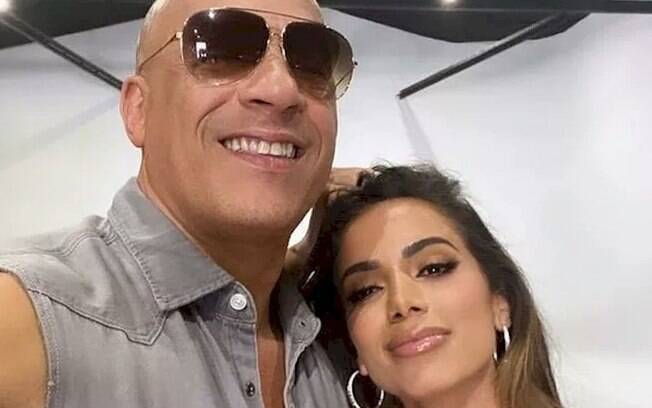 Vin Diesel revela admiração por Anitta e não descarta colaboração