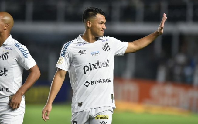 Marcos Leonardo vai desfalcar o Santos contra o Cuiabá
