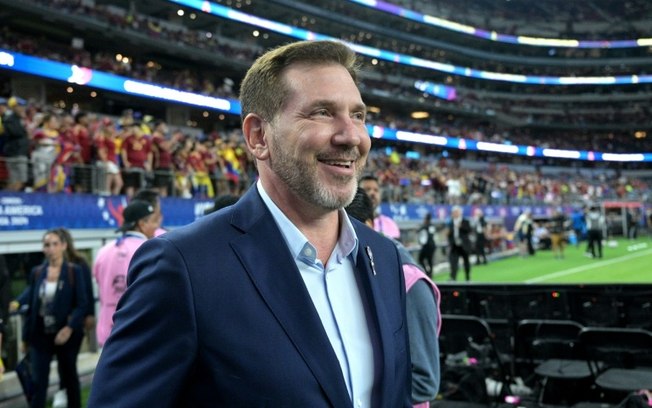O presidente da Conmebol, Alejandro Dominguez