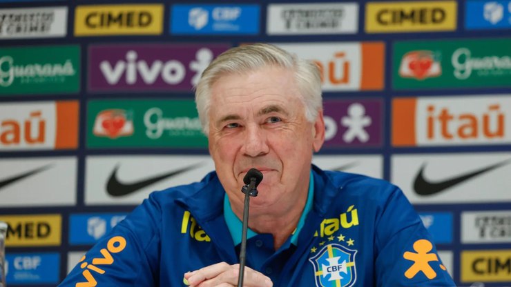 Ancelotti pode convocar 17 atletas que atuam no Brasil