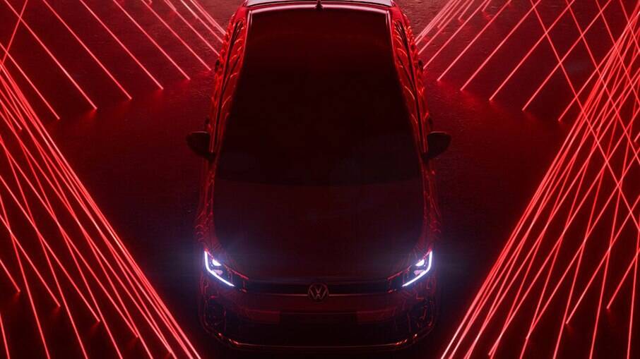 VW Virtus: teaser da versão 2023 do sedã compacto é mostrada nas redes sociais da marca alemã da Índia antes da estreia