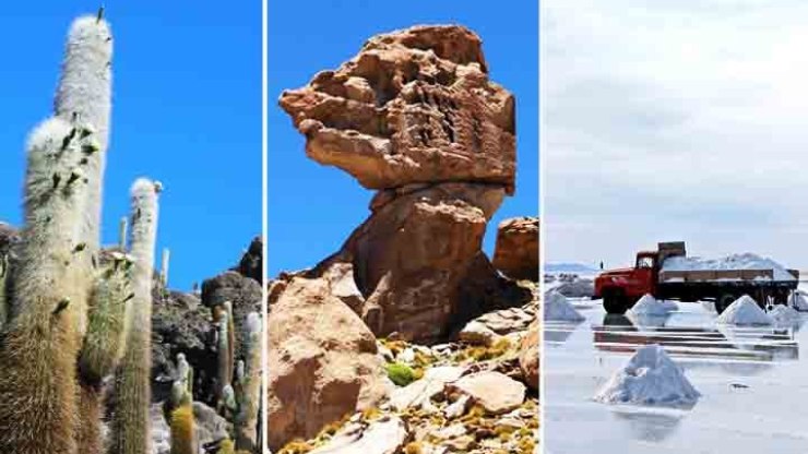 As incríveis formações naturais do maior deserto de sal do planeta