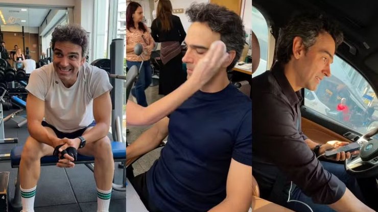 Tadeu Schmidt compartilha sua rotina no dia da final no BBB 26