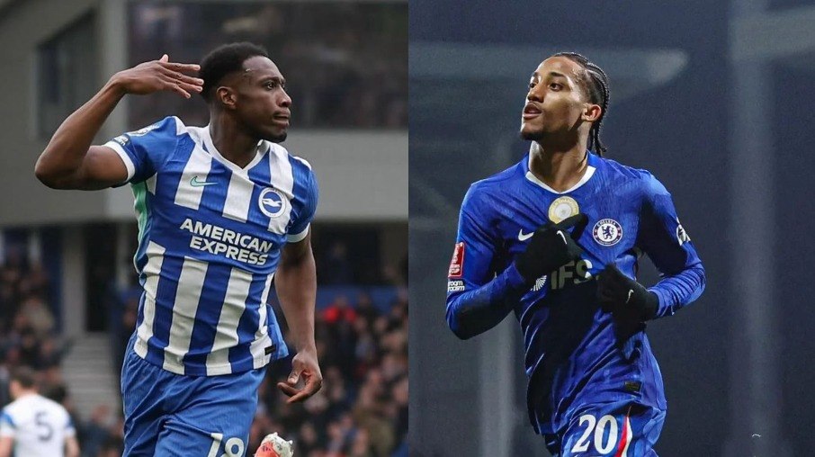 Welbeck e João Pedro são artilheiros de Brighton e Chelsea