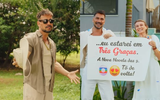 Julio Rocha anuncia retorno às novelas com muito bom humor
