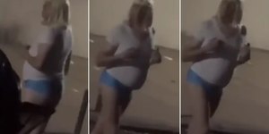 Novo vídeo mostra pastor de peruca e calcinha antes do flagra