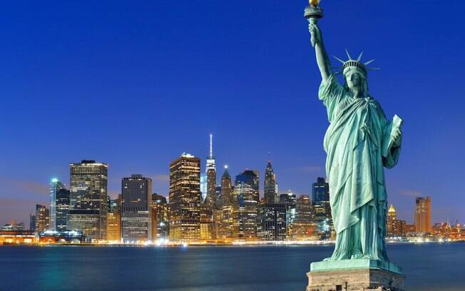 Nova York, nos Estados Unidos, é uma das cidades que mais aparecem nos filmes e séries americanos