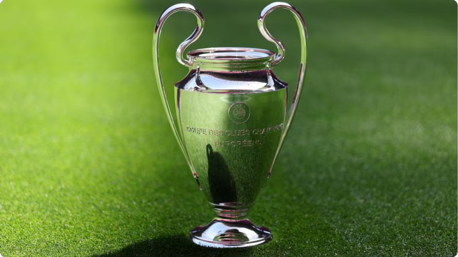 O troféu da Champions League O troféu da Champions League