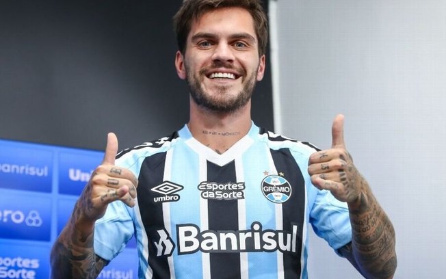 Nathan, apelidado de “Pescador”, ainda não engrena no Grêmio em mais de um ano de clube