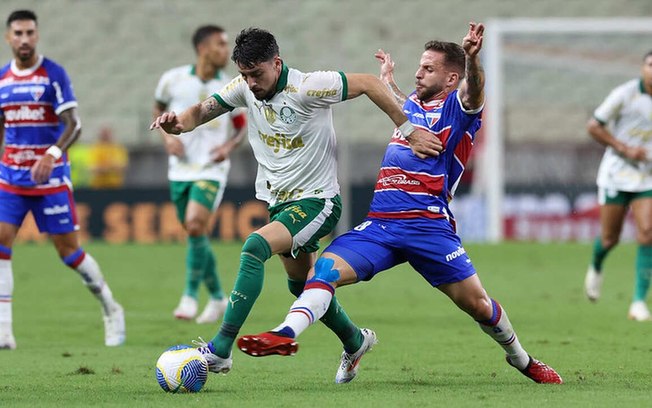 Palmeiras acabou superado pelo Fortaleza dentro da Arena Castelão