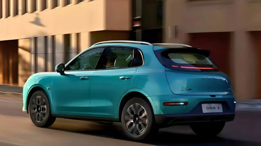 Ora 5 amplia a linha de veículos elétricos da GWM no Brasil, hoje formada pelo Ora 03