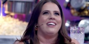 Tati Machado chora em retorno ao "Domingão": "Mudou a minha vida"