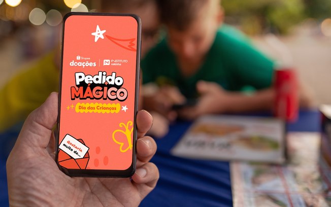 Shopee lança campanha Pedido Mágico para o Dia das Crianças Shopee lança campanha Pedido Mágico para o Dia das Crianças