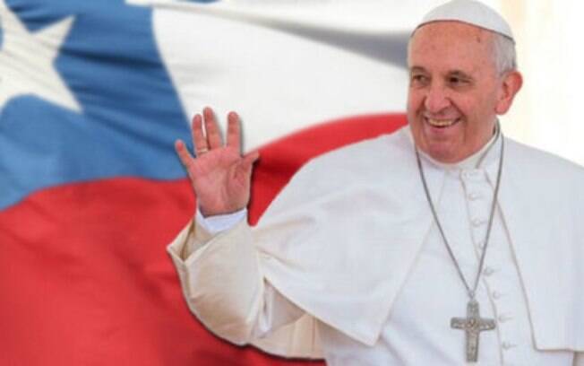 O líder da igreja católica estará no Chile entre os dias 15 e 18 de janeiro