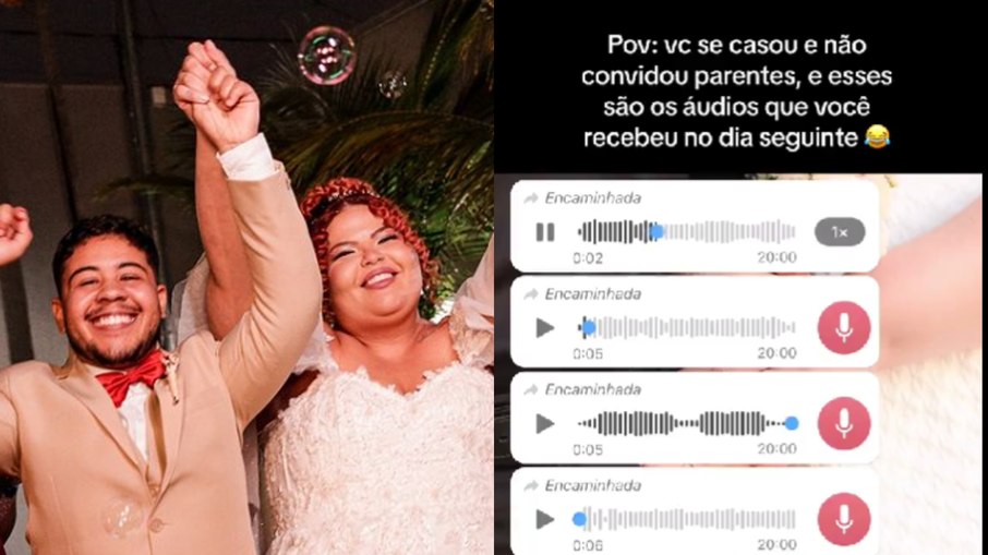 Noiva que excluiu parentes do casamento revela briga: 'Não vou dar palco para esse povo'