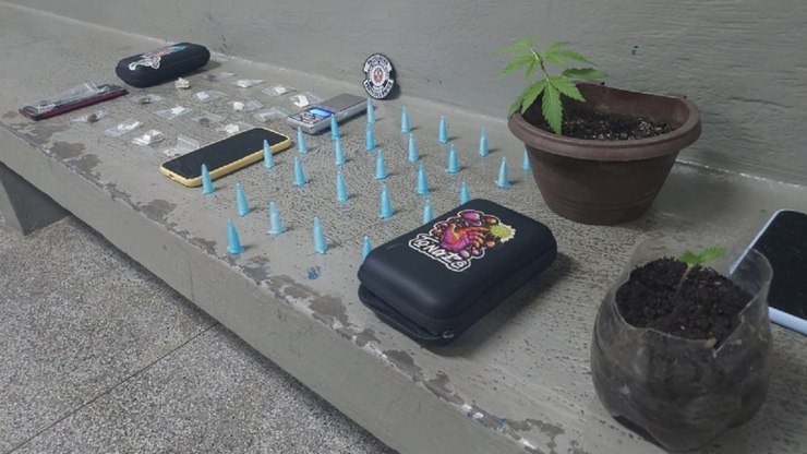 GCM apreende drogas durante ação contra tráfico em Vinhedo