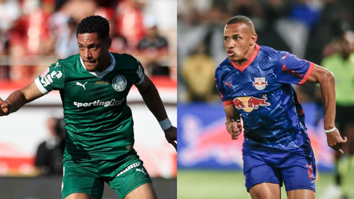 Vitor Roque e Jhon Jhon se enfrentam no Allianz Parque Vitor Roque e Jhon Jhon se enfrentam no Allianz Parque