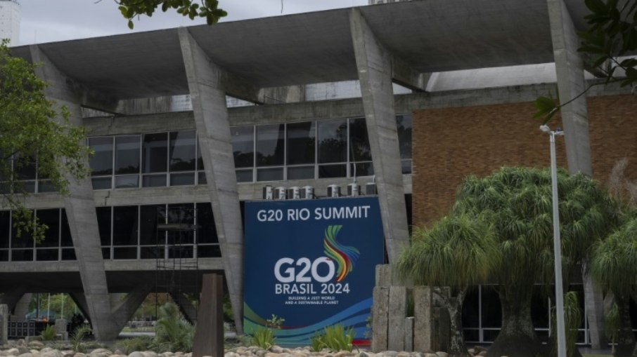 A reunião de cúpula do G20 acontece no Museu de Arte Moderna (MAM) do Rio de Janeiro