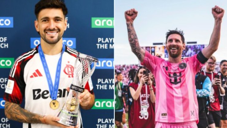 Arrascaeta x Messi: veja indicados ao prêmio Rei da América 2025