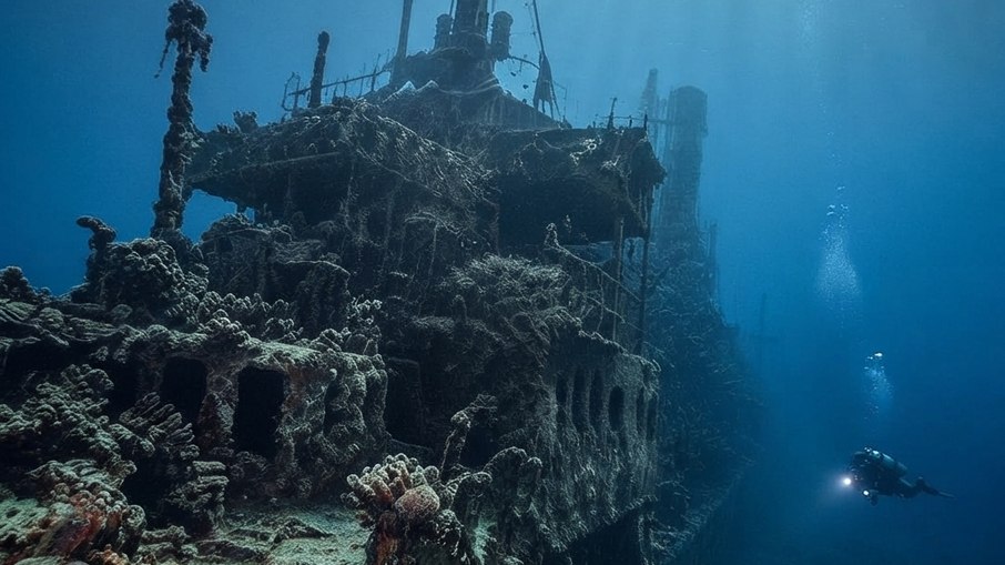 Navio afundou no litoral das Filipinas em 1944 com mais de 1.000 prisioneiros à bordo
