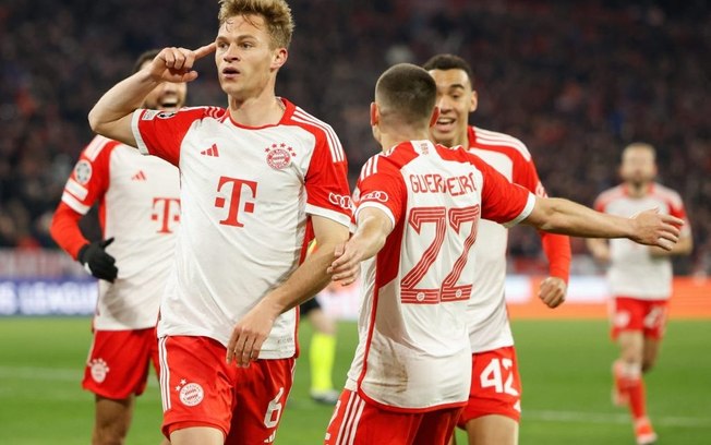 Kimmich decide e Bayern elimina Arsenal da Champions