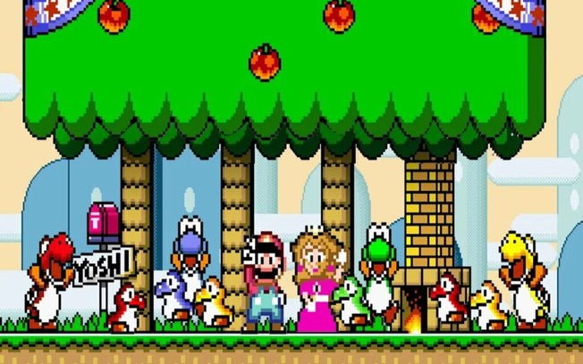 Super Mario Bros – Coluna Bastidores