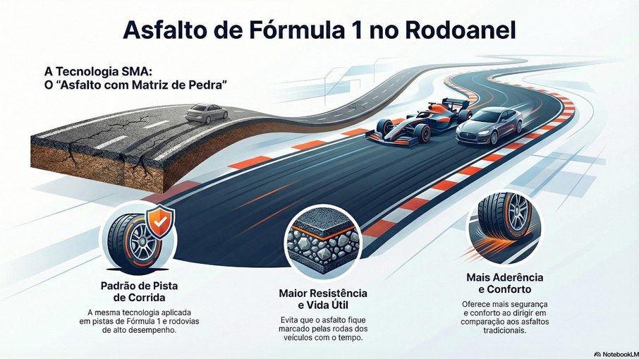 Asfalto da Rodoanel Asfalto da Rodoanel