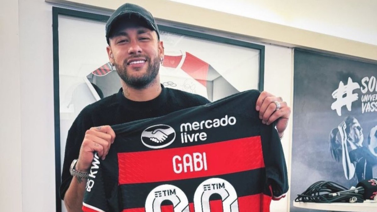 Neymar ganhou nova camisa de Gabigol