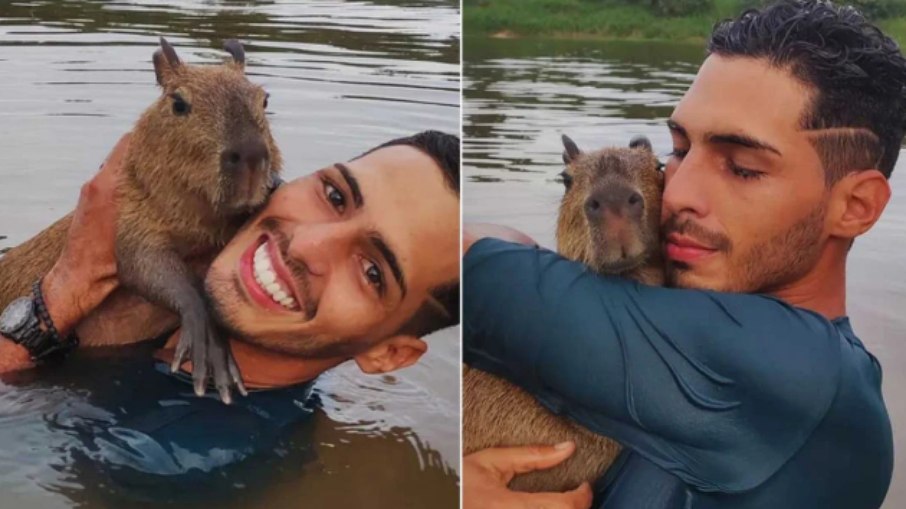 Capivara Filó e Agenor 