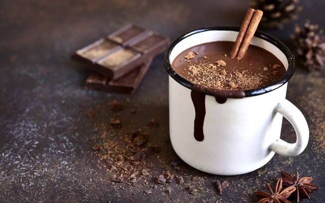 O chocolate quente é uma delícia para qualquer dia frio!