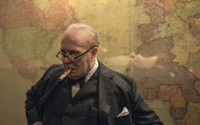 Gary Oldman como Winston Churchill: polêmicas do passado podem lhe tirar a consagração no futuro
