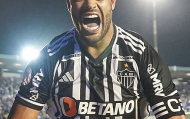 Hulk comemora gol pelo Atlético-MG Hulk comemora gol pelo Atlético-MG