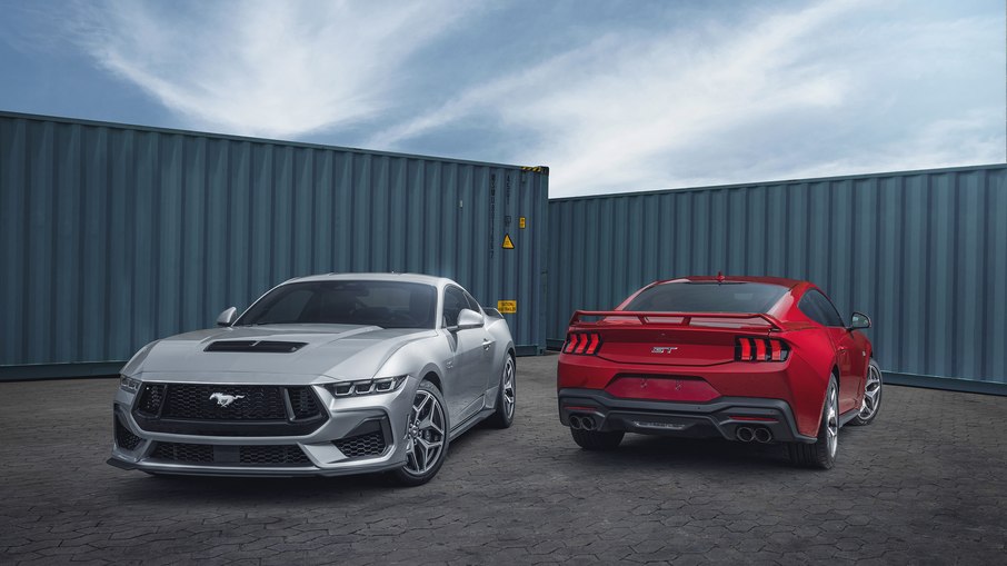 Nova geração do Mustang chega com visual mais agressivo