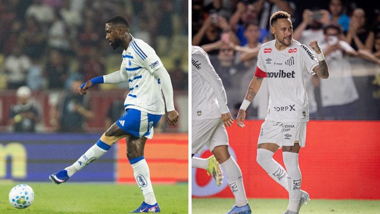 Neymar fora e estreia de Cuca: palpite e odd de Cruzeiro x Santos