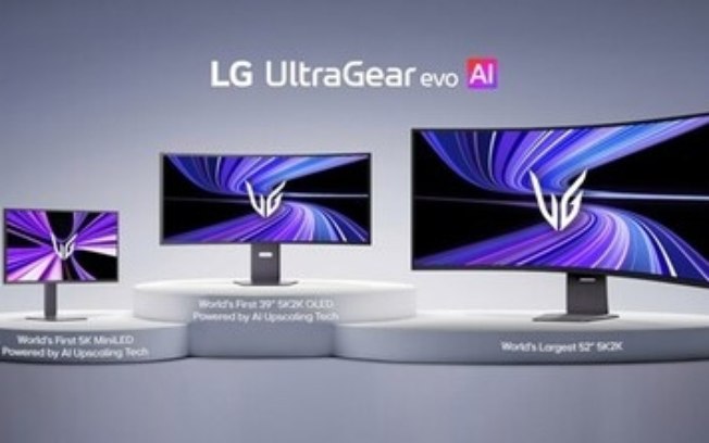 LG apresenta o UltraGear evo, redefinindo os jogos em 5K com a primeira tecnologia de upscaling por IA do mundo