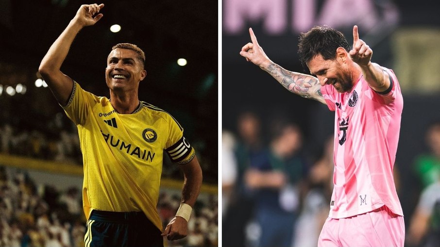 Cristiano Ronaldo e Messi vivem boa fase em seus clubes 